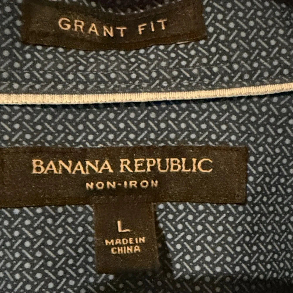 Banana Republic Deep Blue Dress Shirt